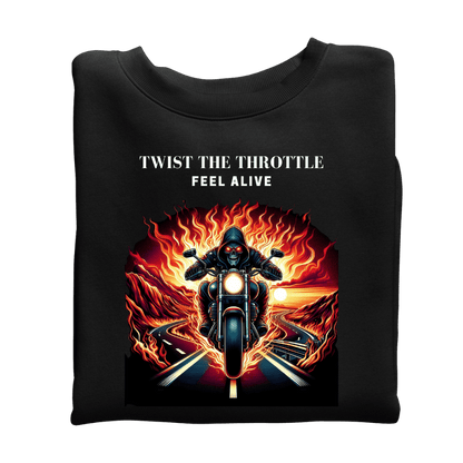 Twist the throttle - Organic Sweatshirt