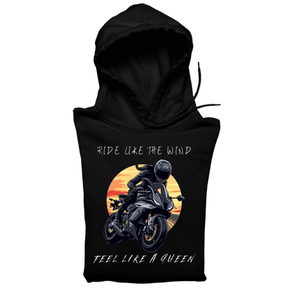 Like a Queen - Organic Hoodie