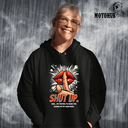 Shut up - Organic Hoodie