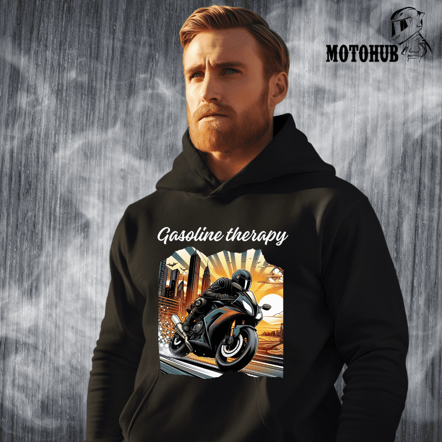 Gasoline therapy - Organic Hoodie