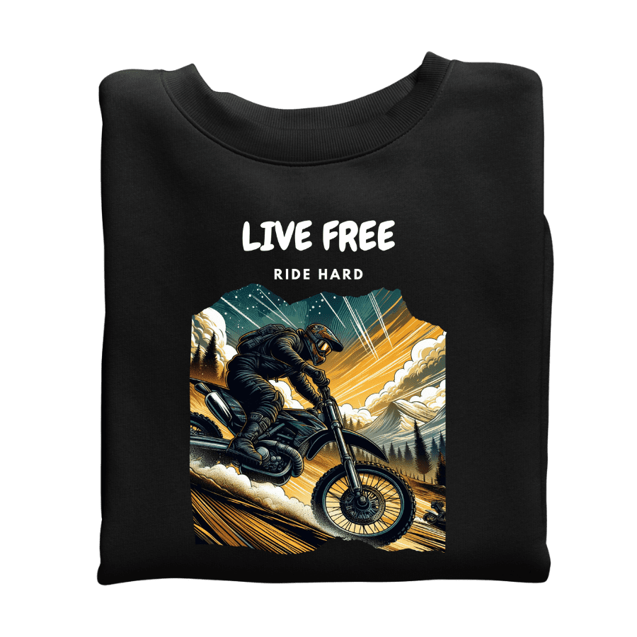 Live free - Organic Sweatshirt