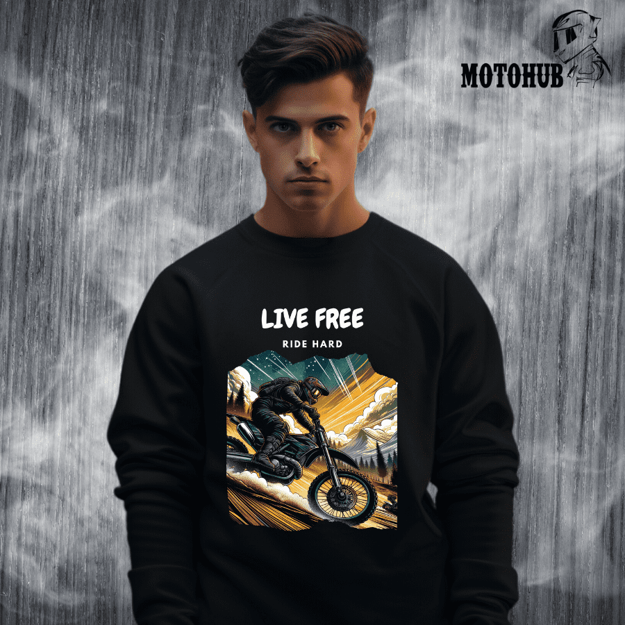 Live free - Organic Sweatshirt