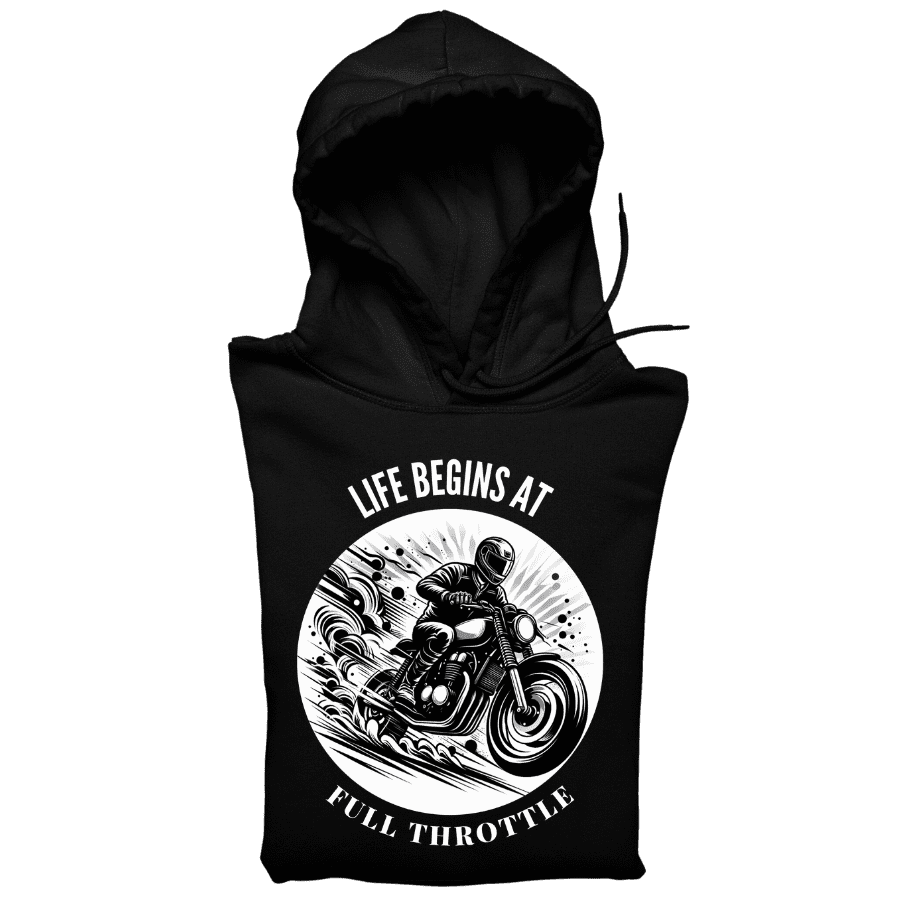 Full throttle - Organic Hoodie