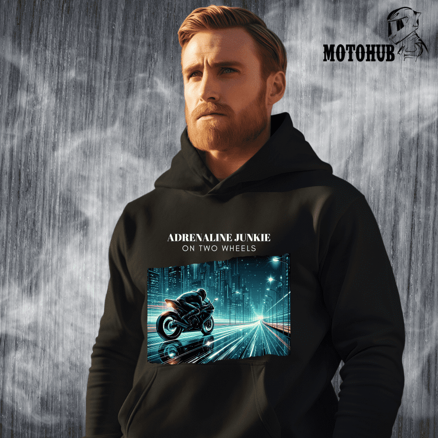 Adrenaline Junkie - Organic Hoodie