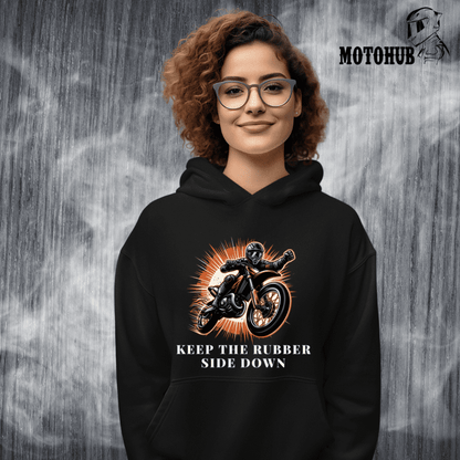 Keep the rubber - Organic Hoodie