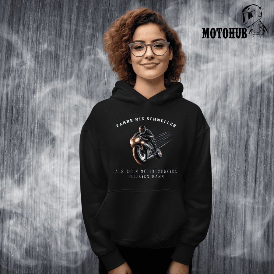 Fahre nie schneller - Organic Hoodie