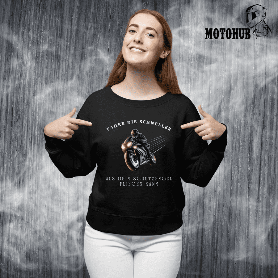 Fahre nie schneller - Organic Sweatshirt