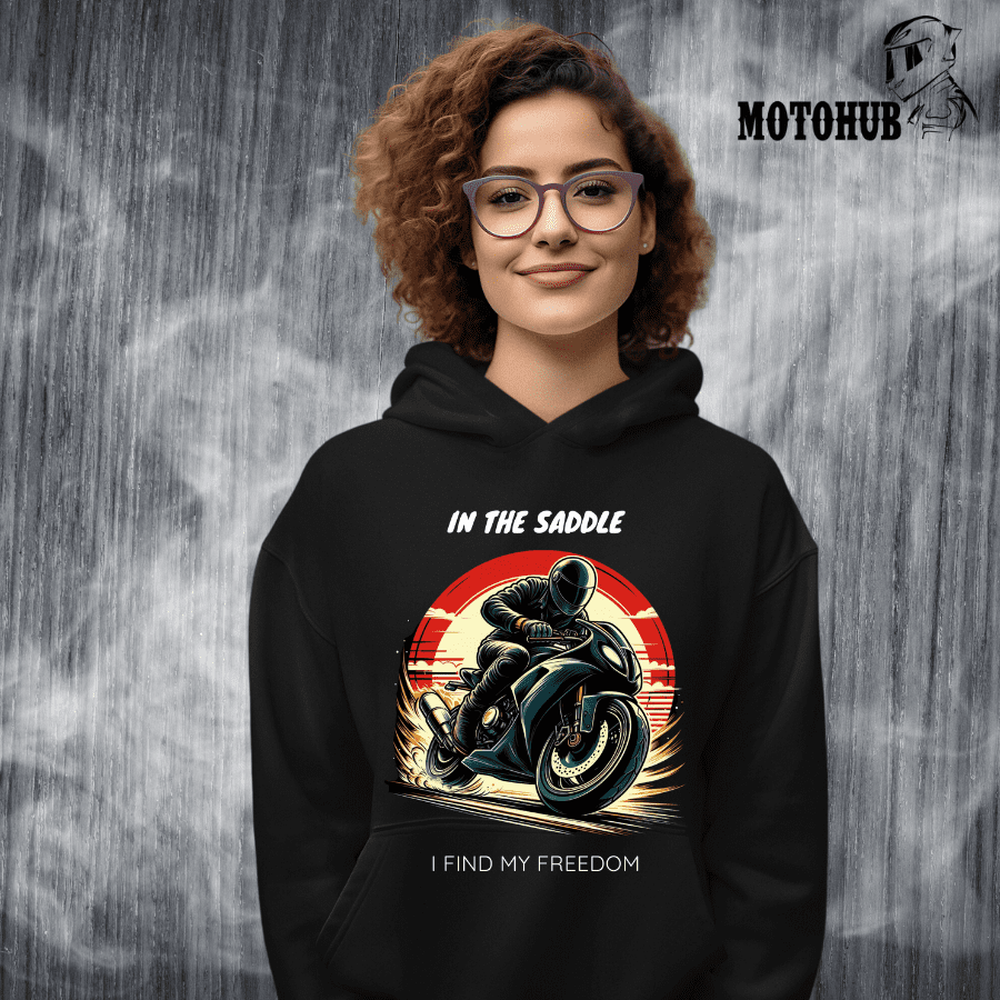 In the saddle - Organic Hoodie