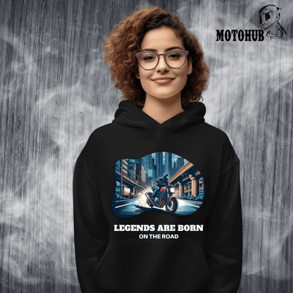 Legends are born - Organic Hoodie