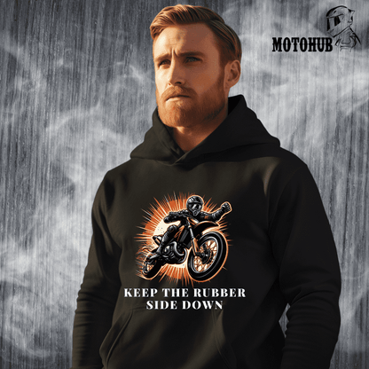 Keep the rubber - Organic Hoodie