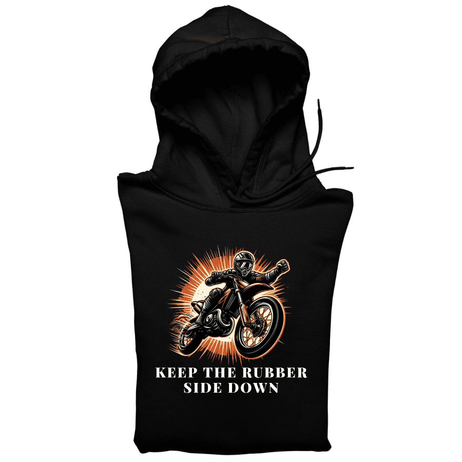 Keep the rubber - Organic Hoodie