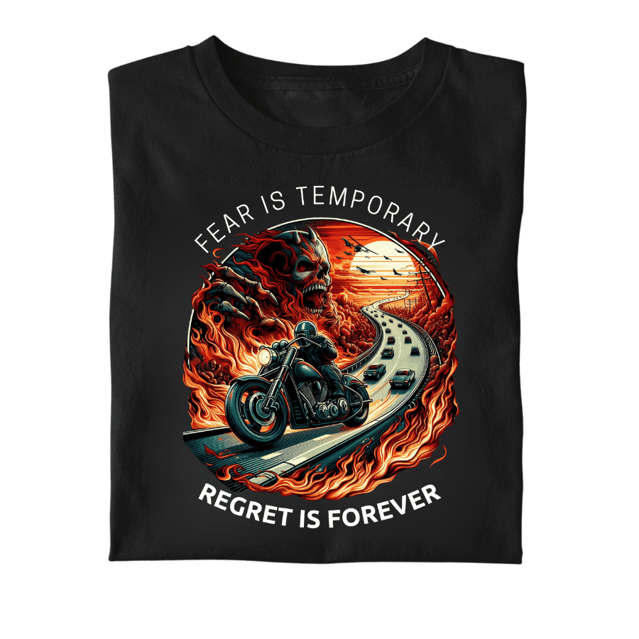 Fear is temporary - Organic Shirt