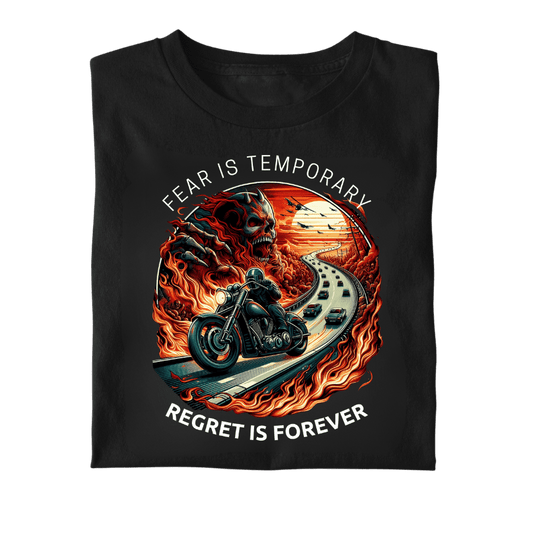 Fear is temporary - Organic Shirt