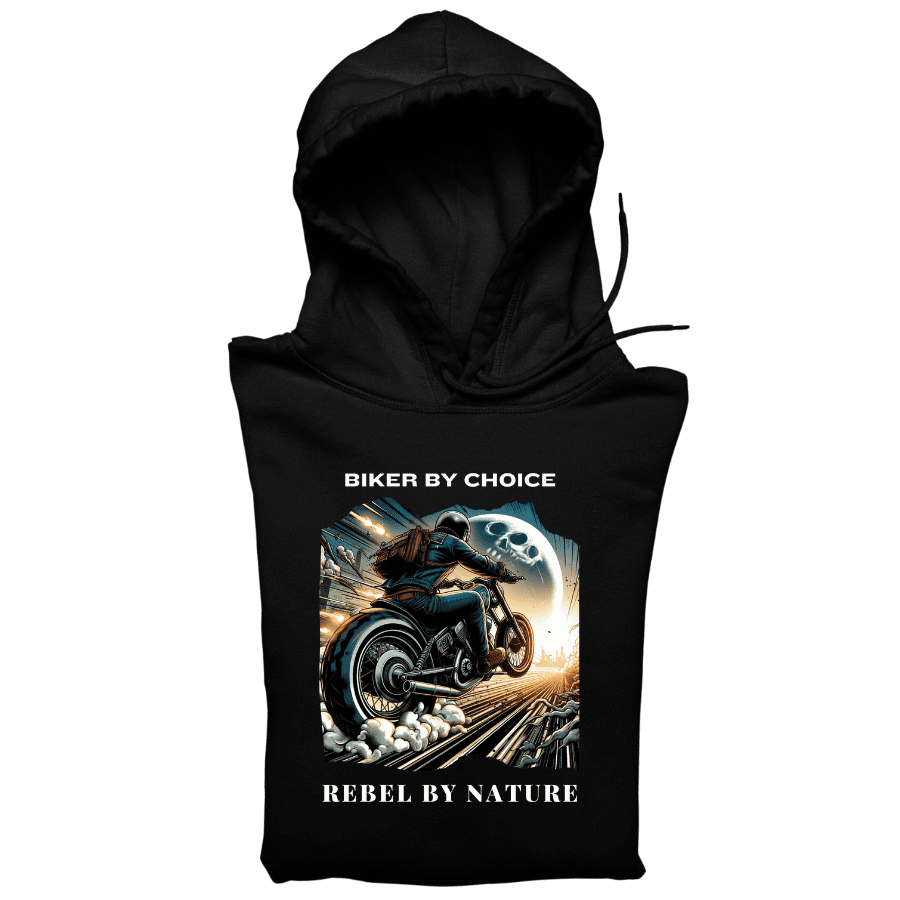 Biker by choice - Organic Hoodie