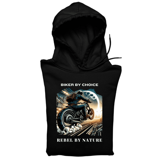 Biker by choice - Organic Hoodie