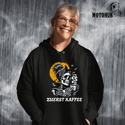 Zuerst Kaffe - Organic Hoodie