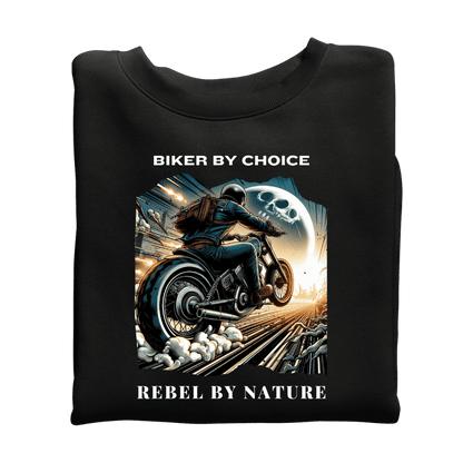 Biker by choice - Organic Sweatshirt