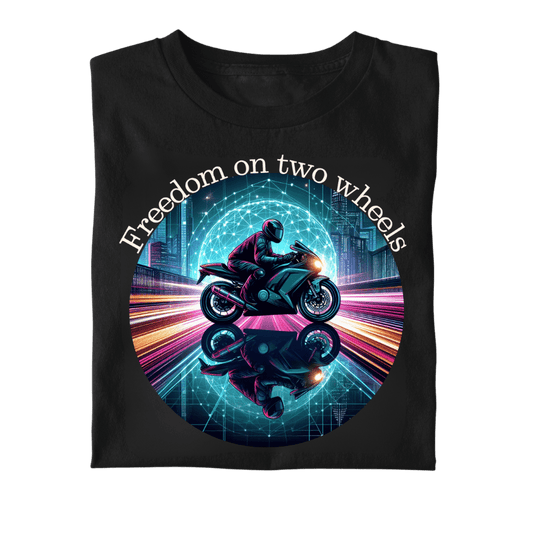 Freedom on two wheels - Organic Shirt