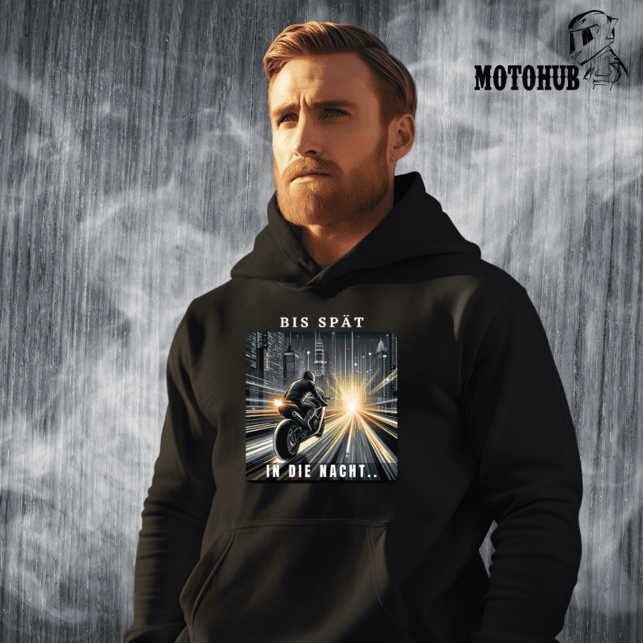 In die Nacht - Organic Hoodie