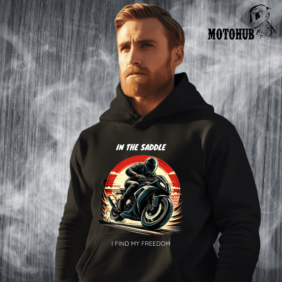 In the saddle - Organic Hoodie