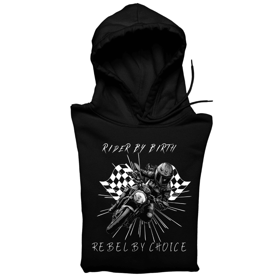 Rebel by choice - Organic Hoodie