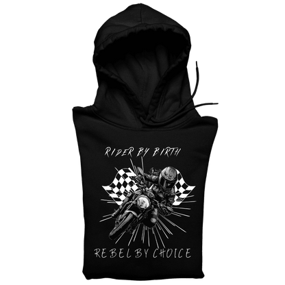 Rebel by choice - Organic Hoodie