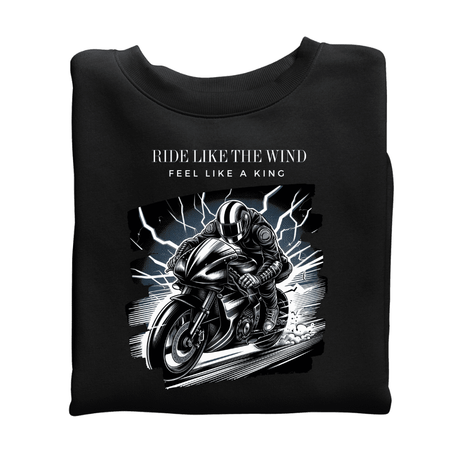 Ride like the wind - Organic Sweatshirt