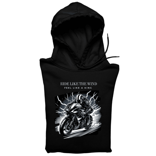 Ride like the wind - Organic Hoodie