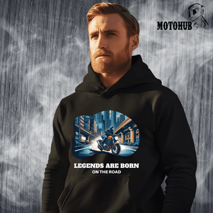 Legends are born - Organic Hoodie