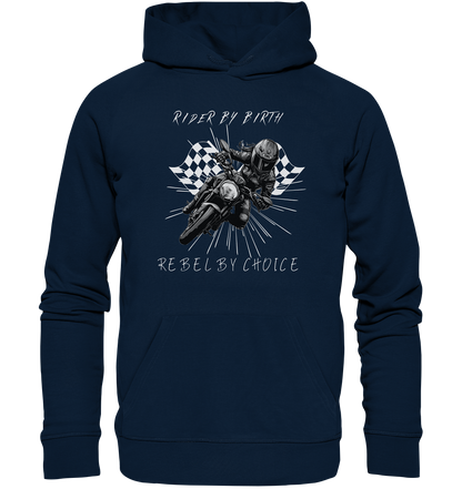 Rebel by choice - Organic Hoodie