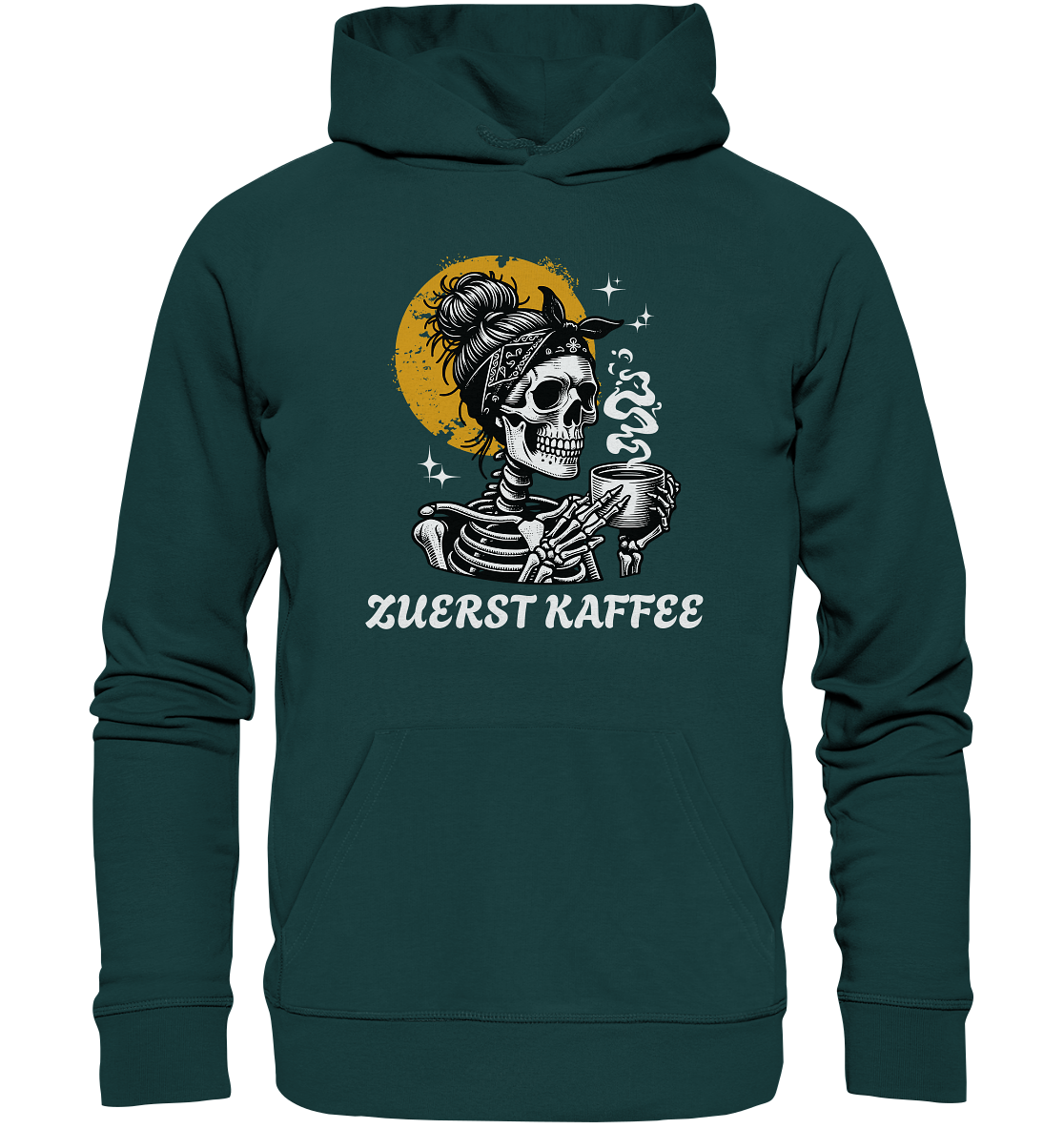 Zuerst Kaffe - Organic Hoodie