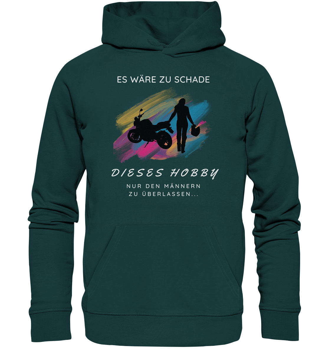 Es wäre zu schade - Organic Hoodie