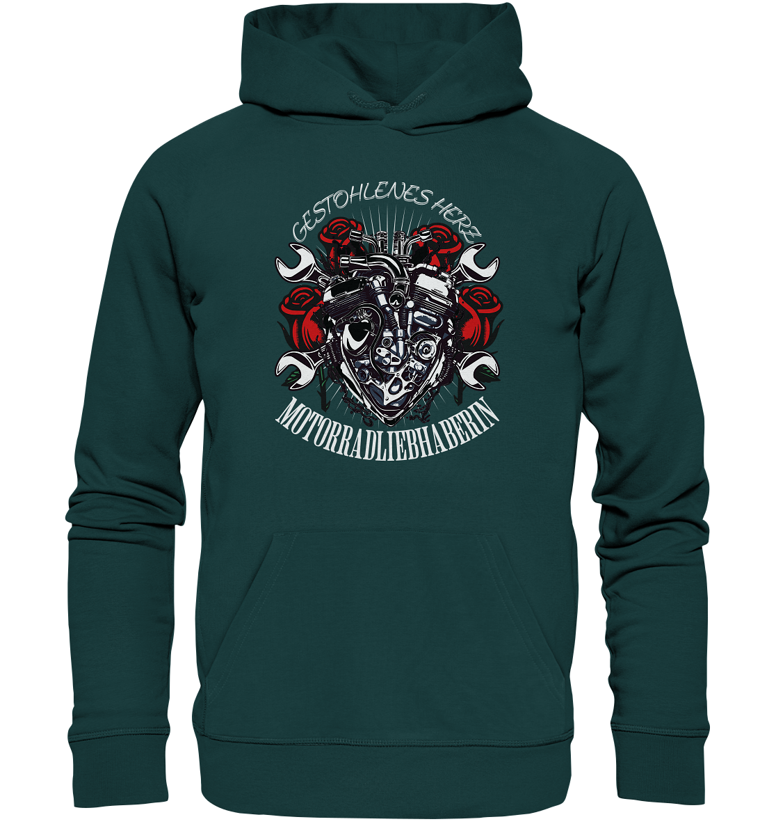 Gestohlenes Herz - Organic Hoodie