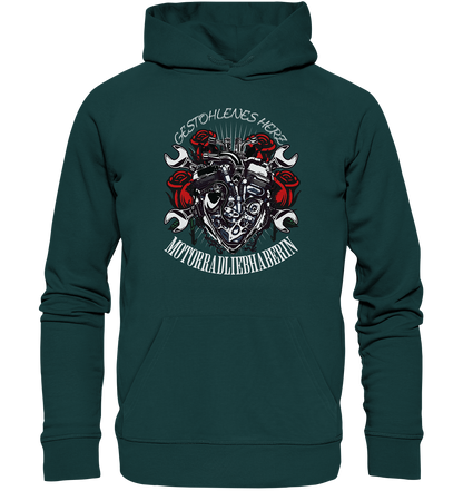 Gestohlenes Herz - Organic Hoodie