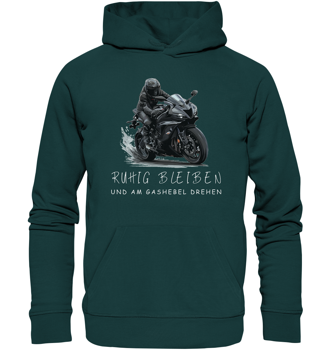 Ruhig bleiben - Organic Hoodie