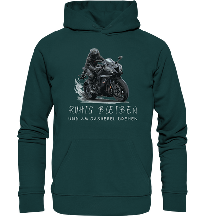 Ruhig bleiben - Organic Hoodie