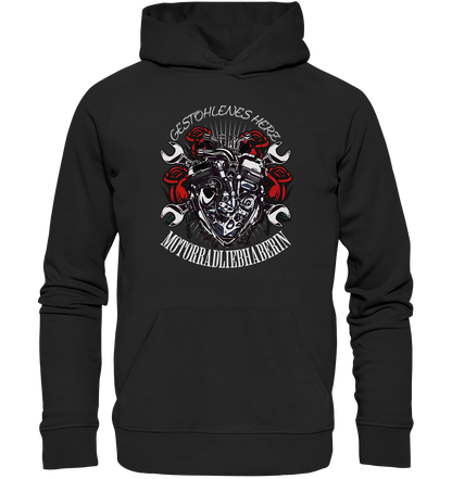 Gestohlenes Herz - Organic Hoodie