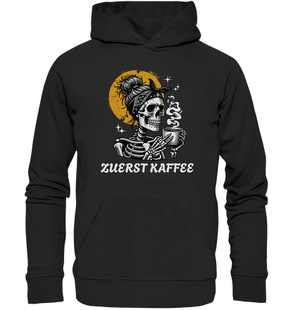 Zuerst Kaffe - Organic Hoodie