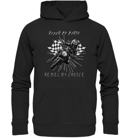 Rebel by choice - Organic Hoodie