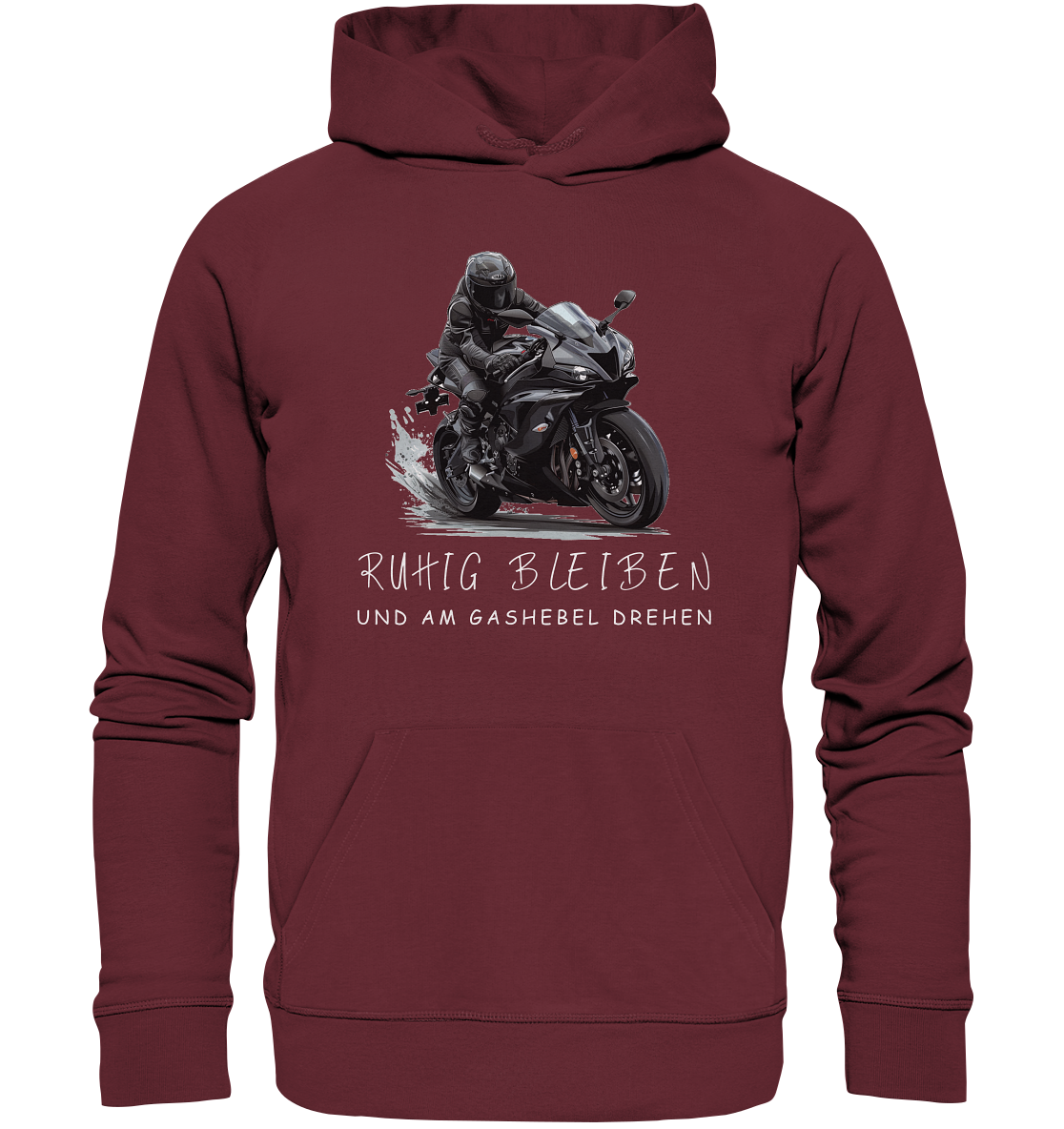 Ruhig bleiben - Organic Hoodie