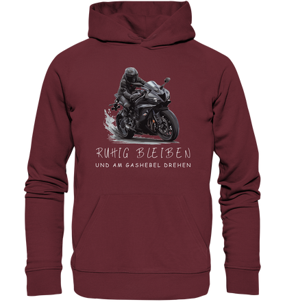 Ruhig bleiben - Organic Hoodie