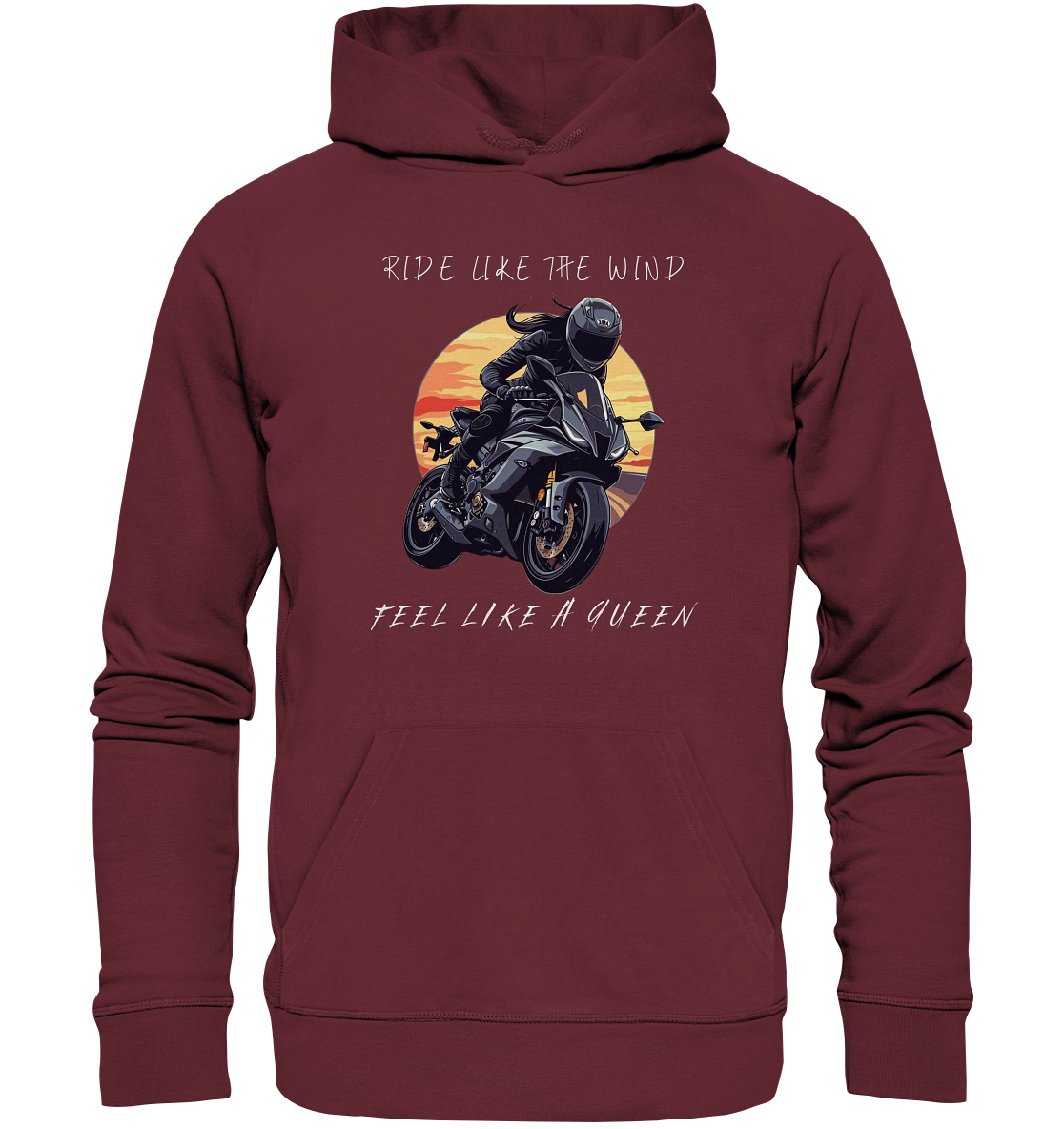 Like a Queen - Organic Hoodie