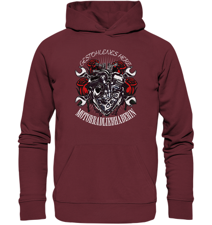 Gestohlenes Herz - Organic Hoodie