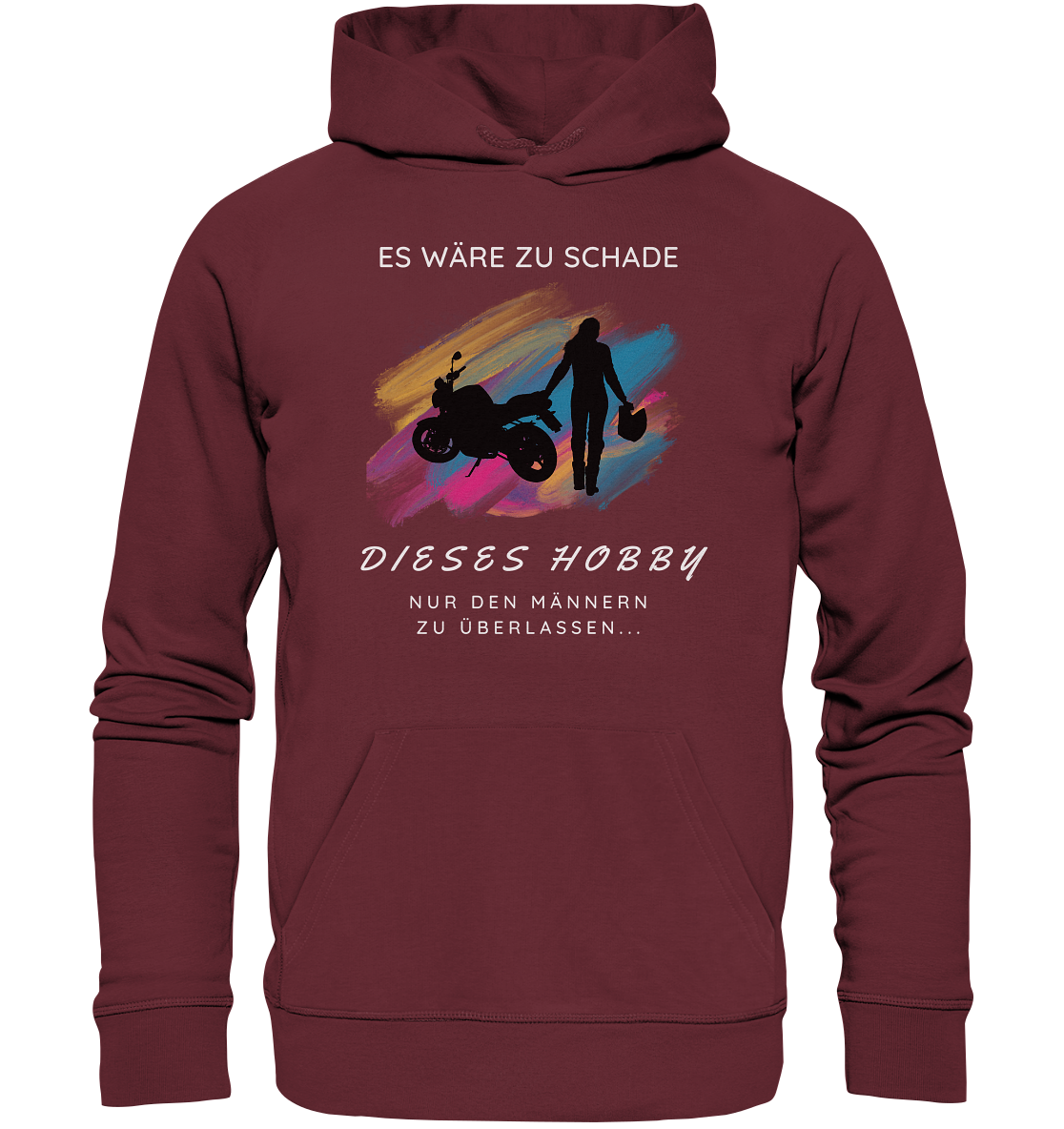 Es wäre zu schade - Organic Hoodie