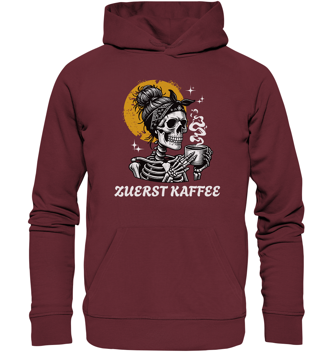 Zuerst Kaffe - Organic Hoodie