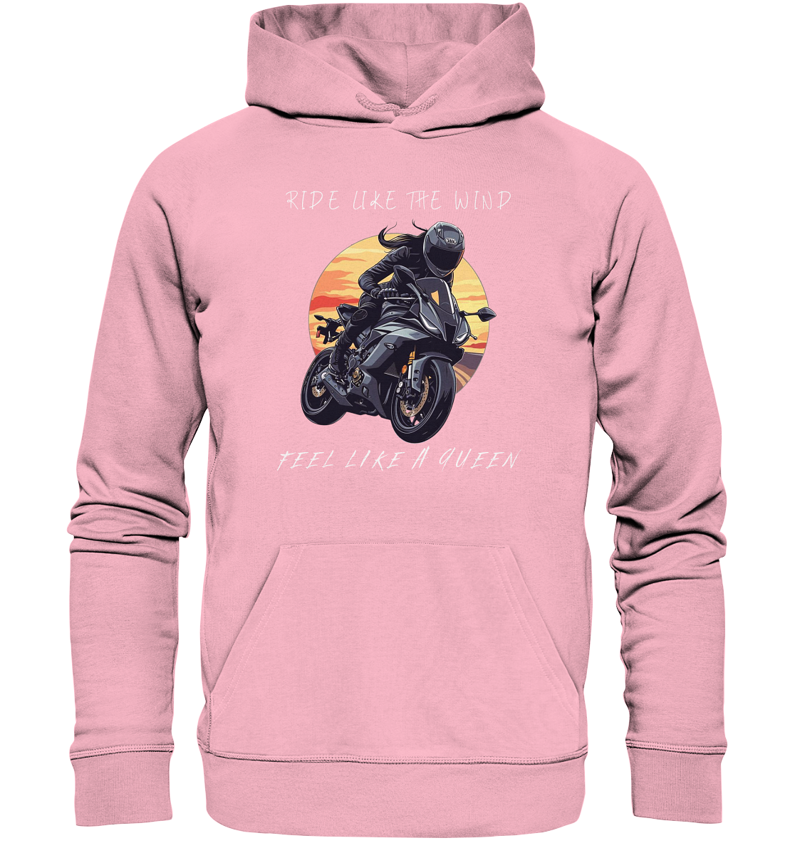 Like a Queen - Organic Hoodie