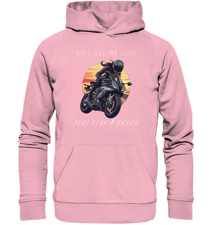 Like a Queen - Organic Hoodie