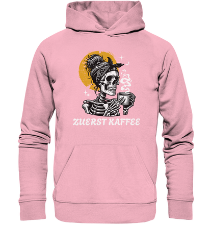 Zuerst Kaffe - Organic Hoodie