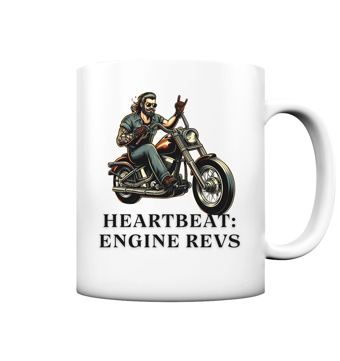 Heartbeat - Tasse matt