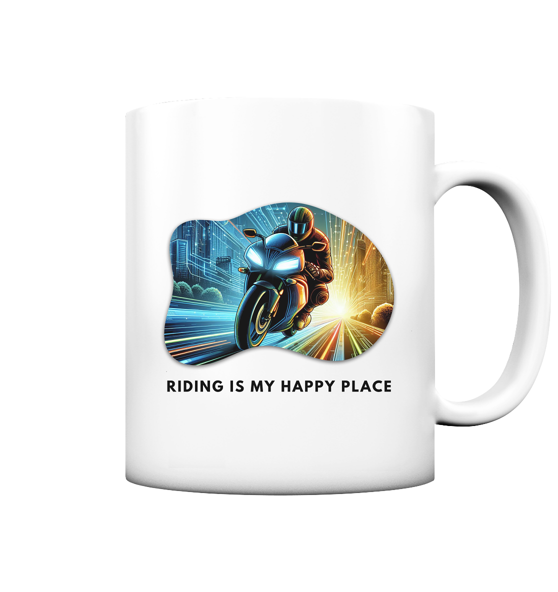 Happy place - Tasse matt